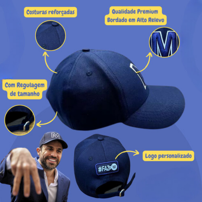Boné Pablo Marçal Premium Top De Linha Bordado