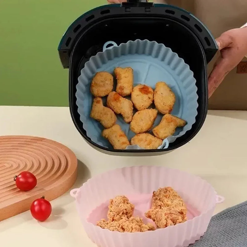 Bandejas de Silicone para Air Fryer