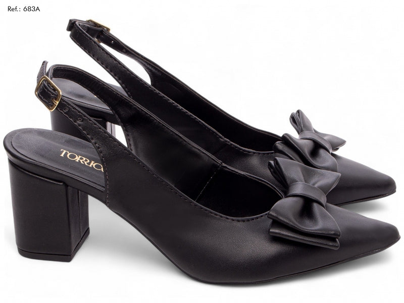 Sapato Scarpin laço