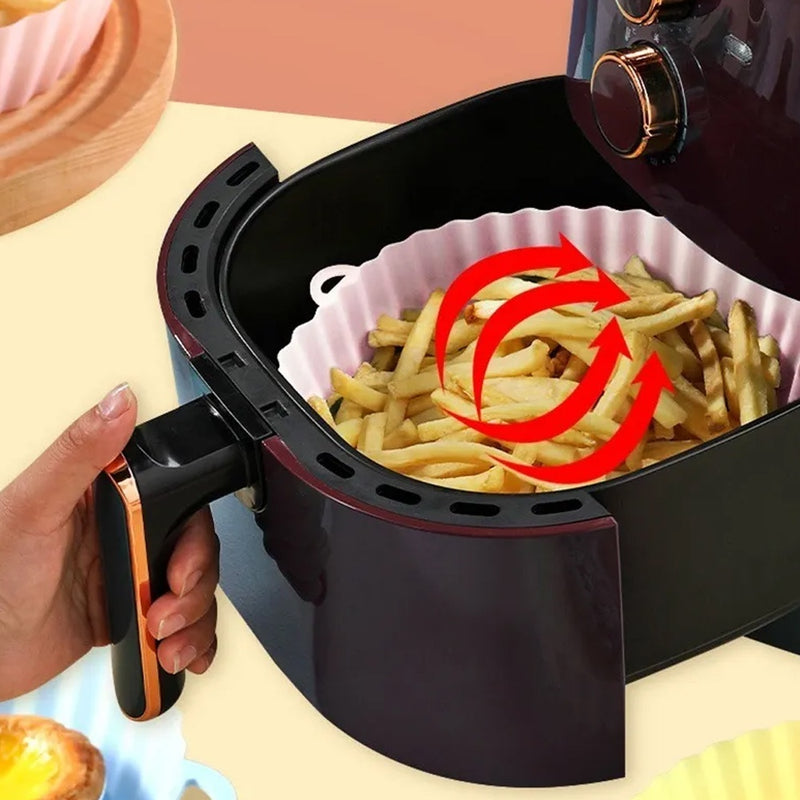 Bandejas de Silicone para Air Fryer