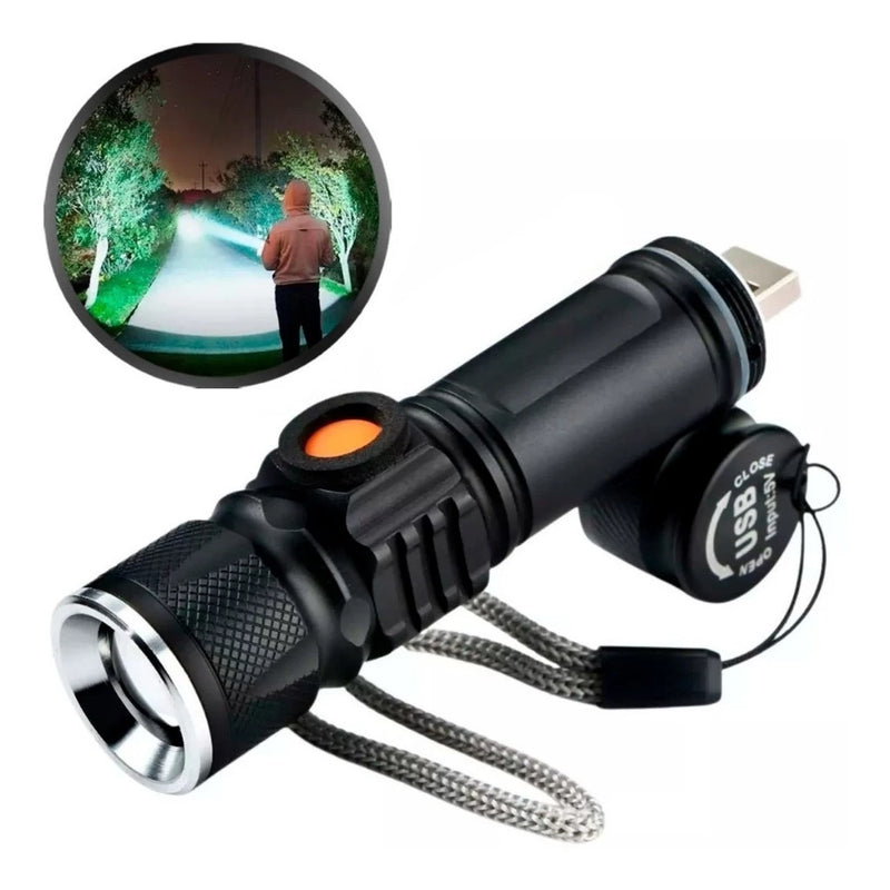 Lanterna Tática 880000w Militar Longo Alcance