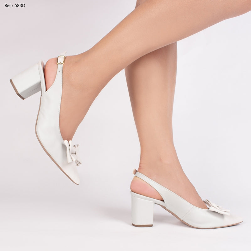 Sapato Scarpin laço